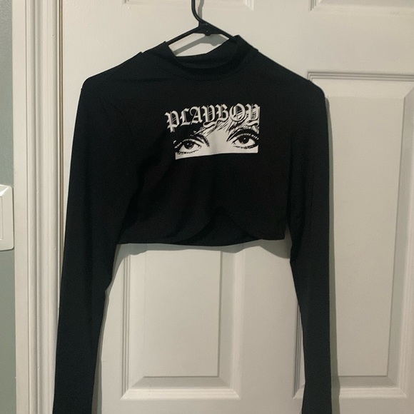 Playboy long sleeved cropped - Picture 1 of 2